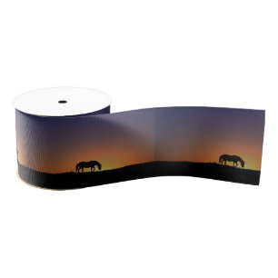 Pretty Horse Ribbon Grosgrain Ribbon