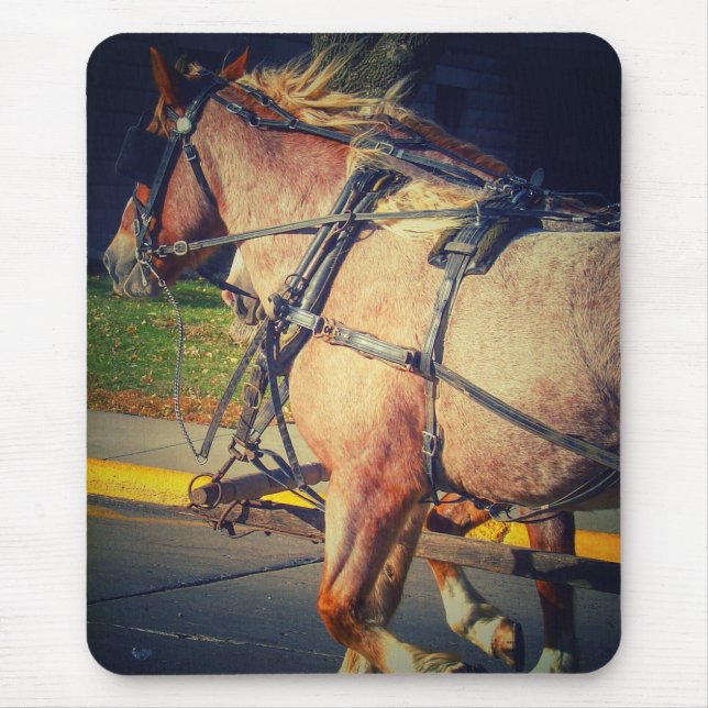 Pretty Horses Mouse Pad (Front)