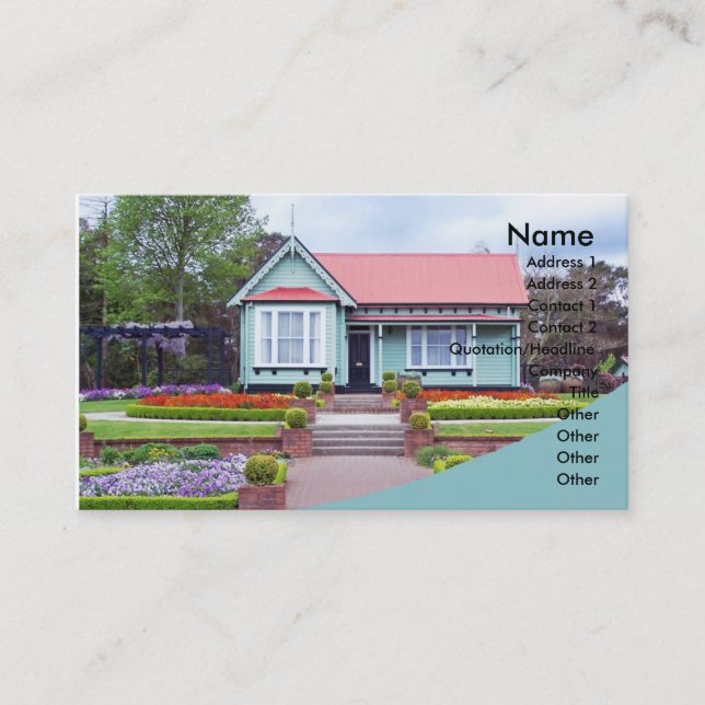 Pretty House business Card (Front)