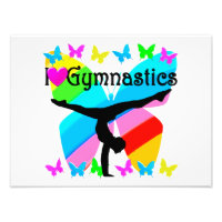 PRETTY I LOVE GYMNASTICS DESIGN