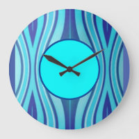 Pretty in Blue Abstract Non Personalized Swirls