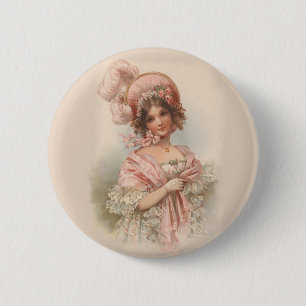 Pretty in Pink 2 Inch Round Button