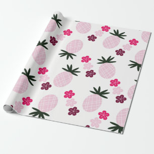 Pretty in Pink Aloha Wrapping Paper