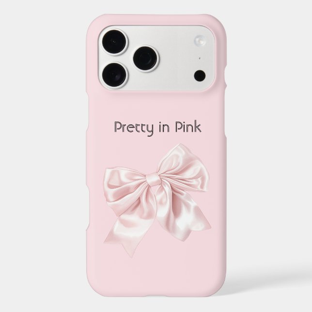 Pretty in Pink Bow (Back)