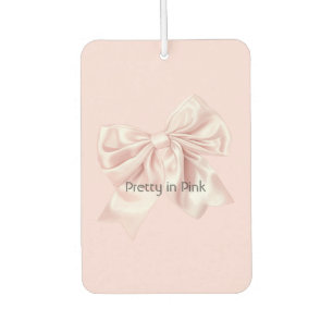 Pretty in Pink Bow Air Freshener