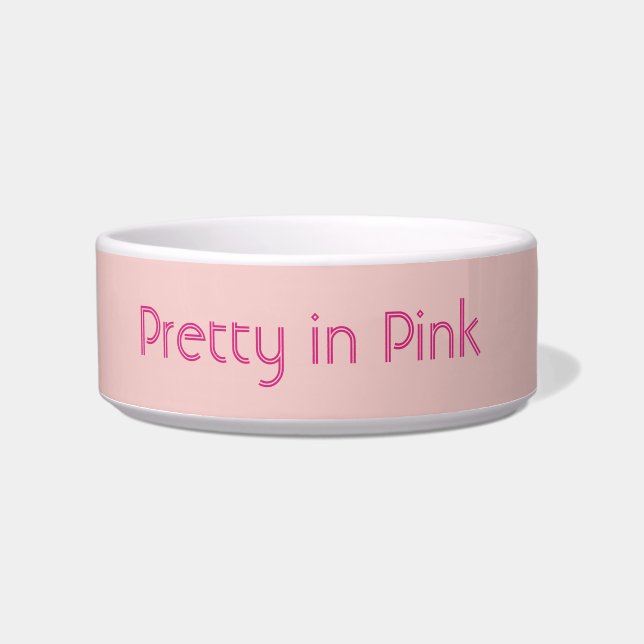 Pretty in Pink  Bowl (Front)