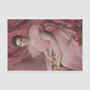 Pretty in Pink by Paul de la Boulaye Tissue Paper