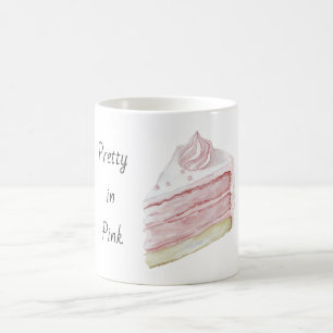Pretty in Pink Cake Coffee Mug