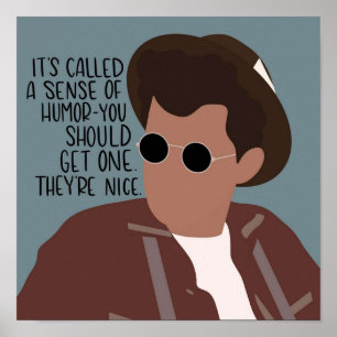 Pretty in Pink Duckie Colorblock Poster