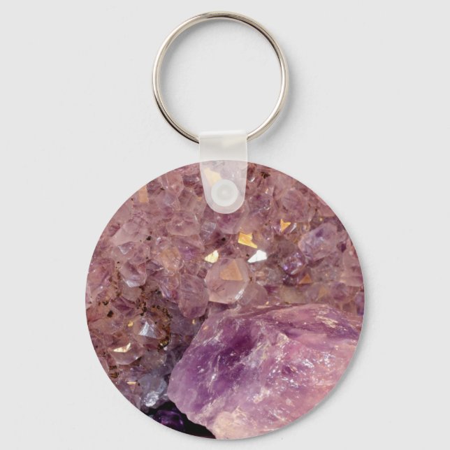 Pretty in Pink Girly Gifts for Girls Keychain (Front)