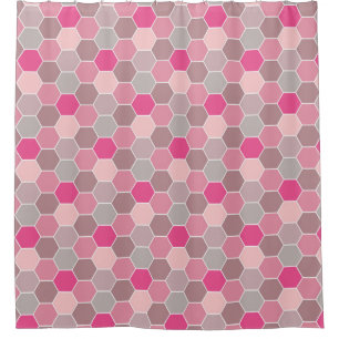 Pretty in Pink Honeycomb Pattern