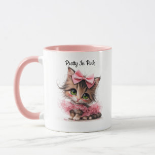 Pretty In Pink. – Kitten Mug