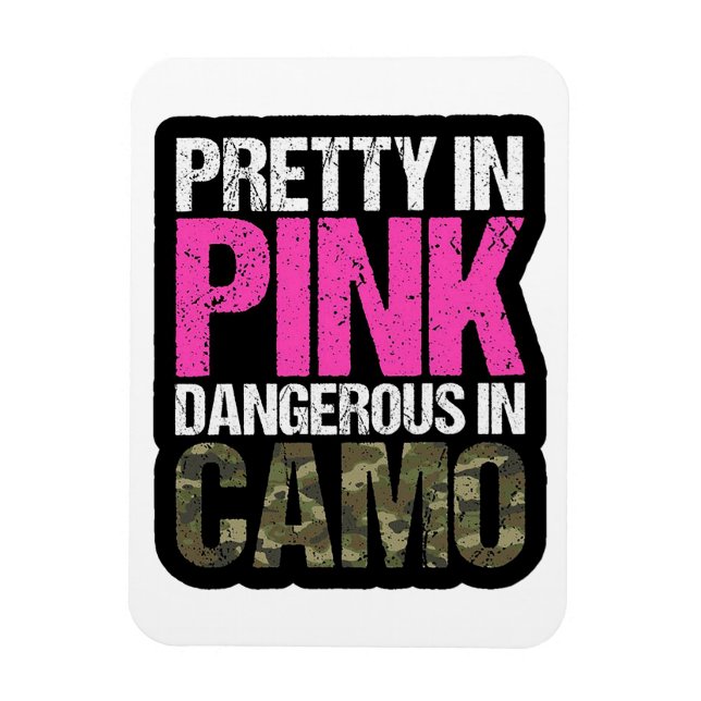 Pretty in Pink Magnet (Vertical)