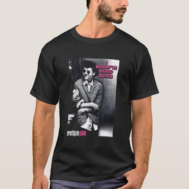 Pretty In Pink Pick Duckie T-Shirt (Front)