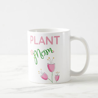 Pretty In Pink Plant Mom Mug - Gift For Mom