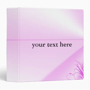 Pretty In Pink School Binder