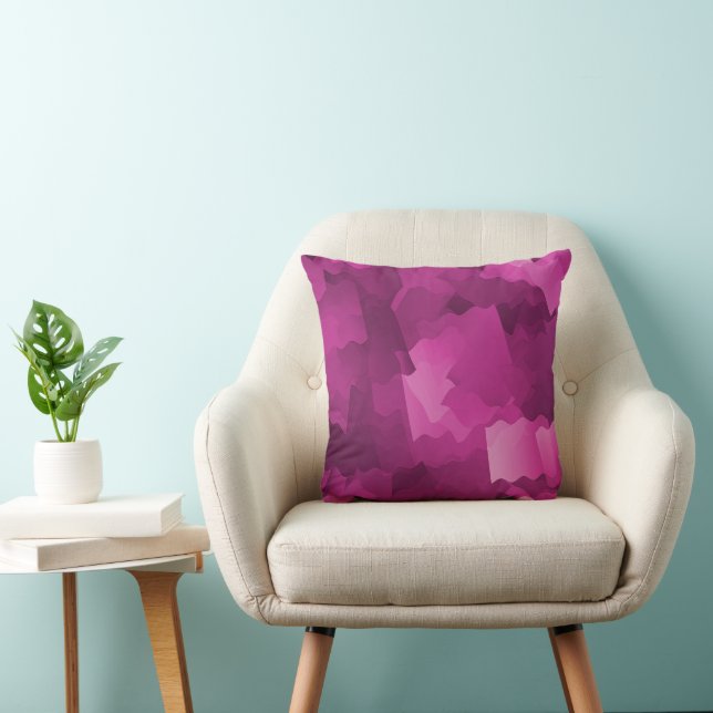 Pretty in Pink..... Throw Pillow (Chair)