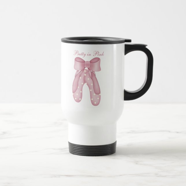 Pretty in Pink Travel Mug (Right)