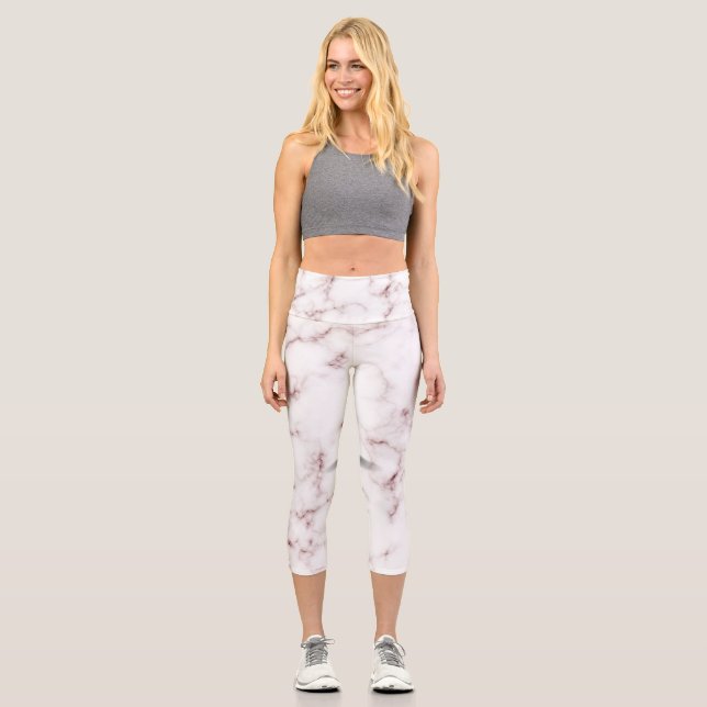 Pretty in Pink Watercolor Best Leggings (Front)