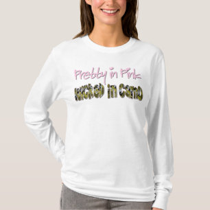 Pretty in Pink Wicked in Camo T-Shirt