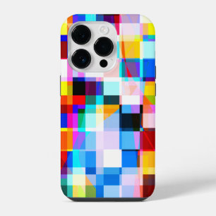 Pretty In Plaid 3 - Colourful iPhone Case