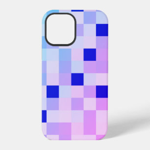 Pretty In Plaid 6 - Colours of Blue and Lavender iPhone 12 Pro Case