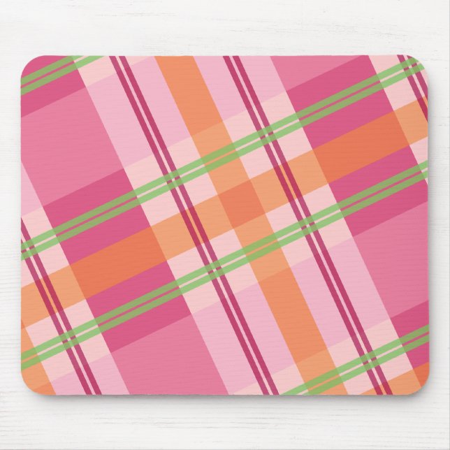 Pretty in Plaid Mousepad (Front)