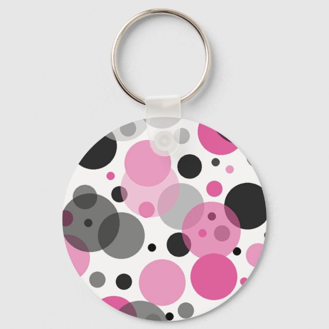 Pretty In Polka dots Collection- Keychain (Front)