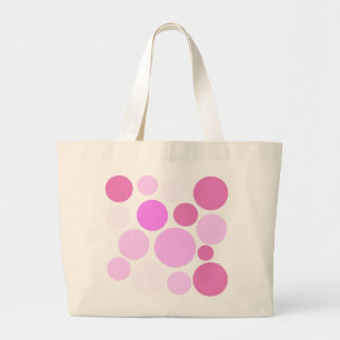 PRETTY IN POLKADOTS COLLECTION LARGE TOTE BAG