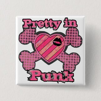 Pretty in Punk 2 Inch Square Button
