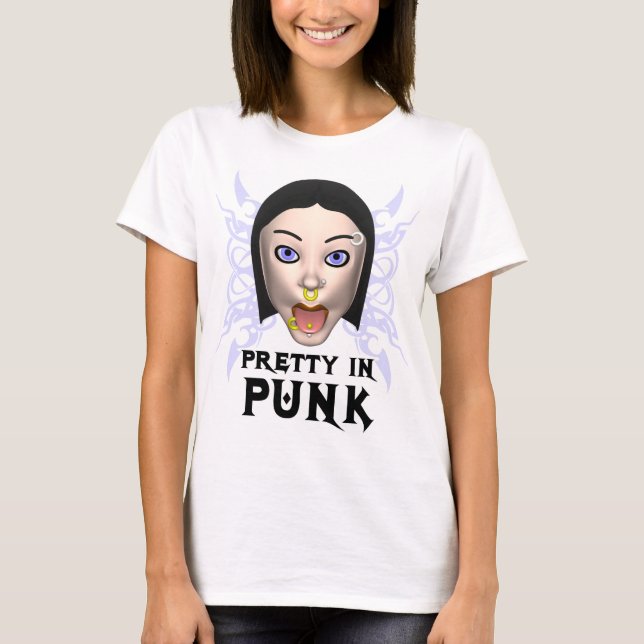 Pretty in Punk t-shirt (Front)