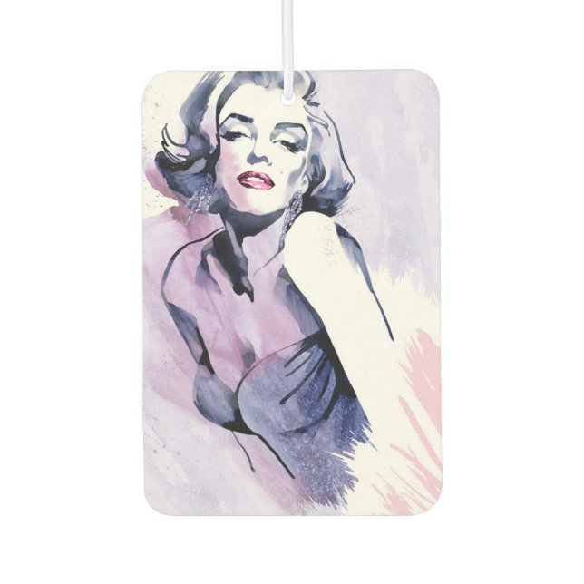 Pretty in Purple Air Freshener (Front)