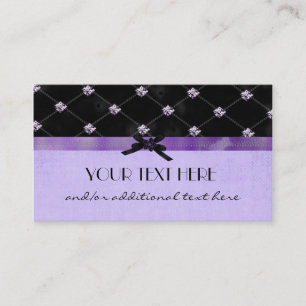 Pretty in Purple Business Card