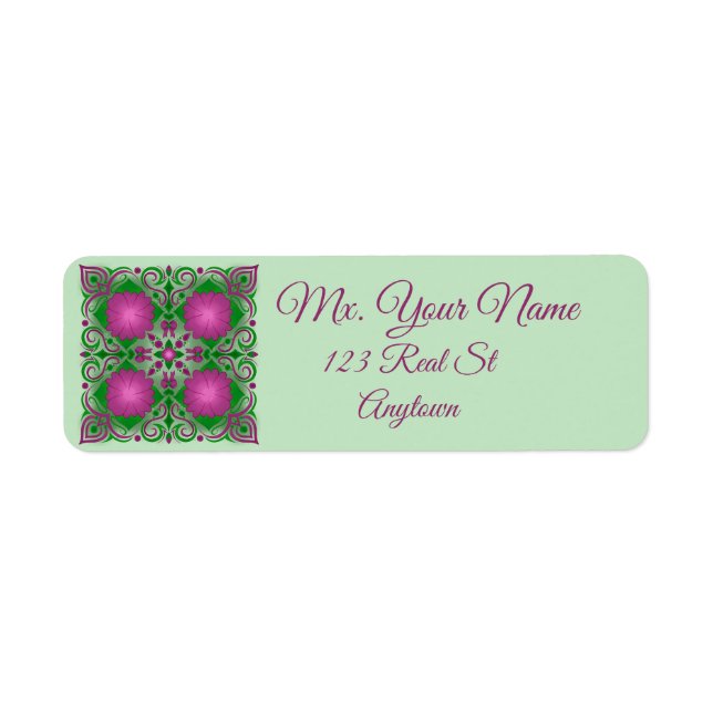 Pretty In Purple Floral (Front)