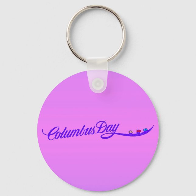 Pretty in Purple - Keychain (Front)