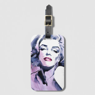Pretty in Purple Luggage Tag