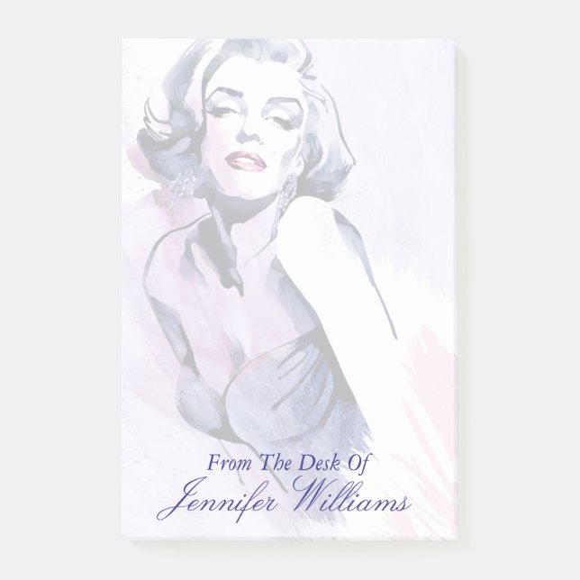 Pretty in Purple Post-it Notes (Front)