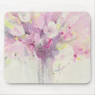 Pretty in Spring Soft Pink Bouquet Mouse Pad