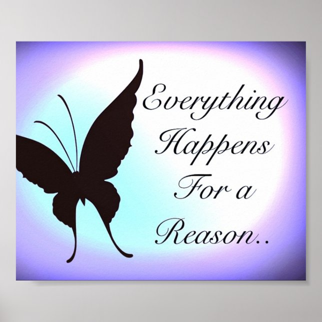 Pretty inspirational quote poster (Front)