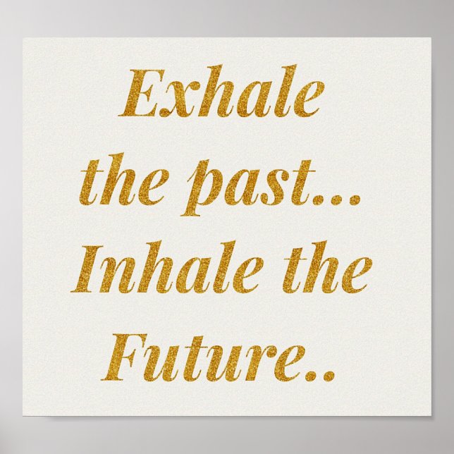 Pretty inspirational quote poster (Front)