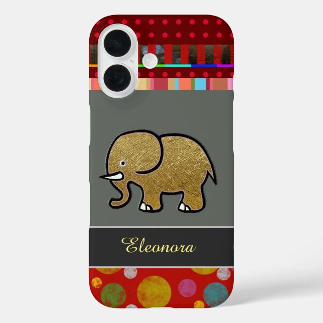 pretty iPhone 6 with elephant personalized Case-Mate iPhone Case (Back)