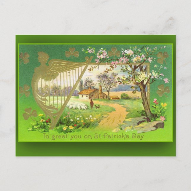 Pretty Irish Countryside Illustration Cards (Front)