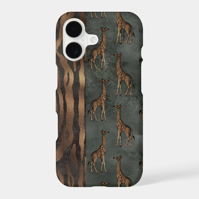 Pretty Jungle Chic Tiger Giraffe (Back)