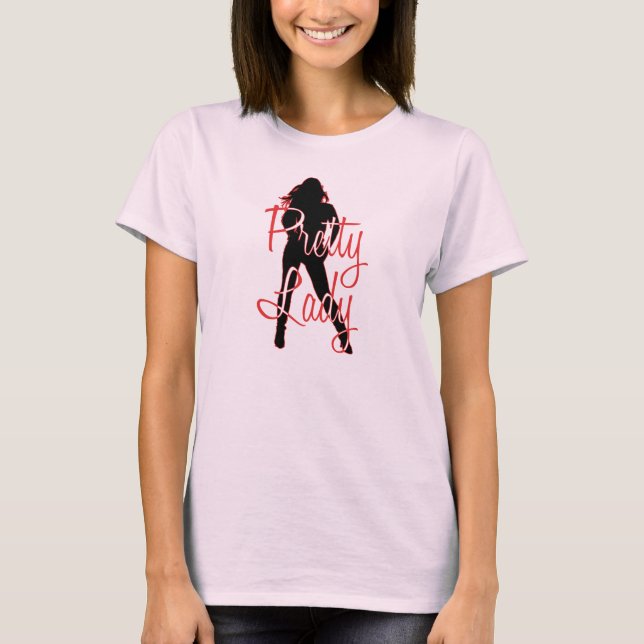 Pretty Lady Fitted Tee (Front)