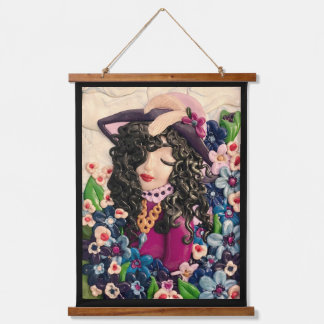 Pretty Lady Hanging Tapestry