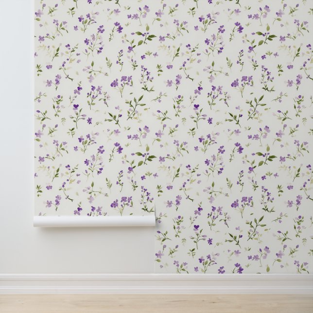 Pretty Lavender Flowers Wallpaper (Application)