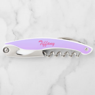Pretty Lavender Ombre Corkscrew