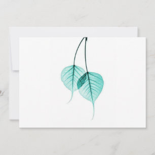  Pretty  Leaf  Invitation