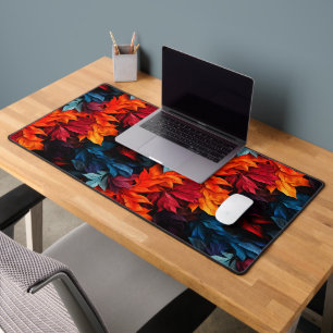 Pretty Leaves Desk Mat