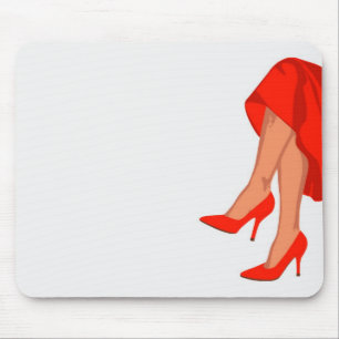 Pretty Legs Mouse Pad